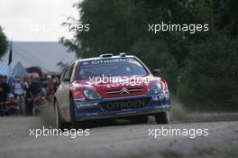 5-8.8.2005 Finland, 01, CITROEN - TOTAL, LOEB Sébastien (FRA), ELENA Daniel (MCO), Citroen Xsara WRC - World Rally Championship, August, Rd.10