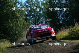 5-8.8.2005 Finland, 08, MARLBORO PEUGEOT TOTAL, MARTIN Markko (EE), PARK Michael (GBR), Peugeot 307 WRC - World Rally Championship, August, Rd.10