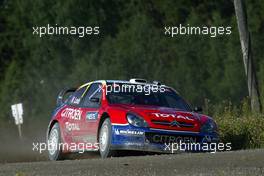 5-8.8.2005 Finland, 01, CITROEN - TOTAL, LOEB Sébastien (FRA), ELENA Daniel (MCO), Citroen Xsara WRC - World Rally Championship, August, Rd.10