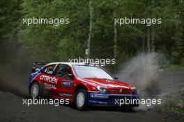 5-8.8.2005 Finland, 01, CITROEN - TOTAL, LOEB Sébastien (FRA), ELENA Daniel (MCO), Citroen Xsara WRC - World Rally Championship, August, Rd.10