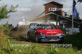 5-8.8.2005 Finland, 02, CITROEN - TOTAL, DUVAL François (BEL), PREVOT Stéphane (BEL), Citroen Xsara WRC  - World Rally Championship, August, Rd.10