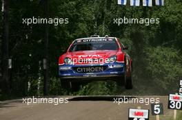 5-8.8.2005 Finland, 02, CITROEN - TOTAL, DUVAL François (BEL), PREVOT Stéphane (BEL), Citroen Xsara WRC  - World Rally Championship, August, Rd.10