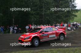 5-8.8.2005 Finland, 08, MARLBORO PEUGEOT TOTAL, MARTIN Markko (EE), PARK Michael (GBR), Peugeot 307 WRC - World Rally Championship, August, Rd.10