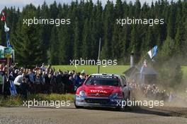 5-8.8.2005 Finland, 01, CITROEN - TOTAL, LOEB Sébastien (FRA), ELENA Daniel (MCO), Citroen Xsara WRC - World Rally Championship, August, Rd.10