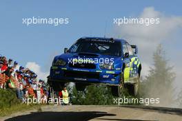 5-8.8.2005 Finland, 05, SUBARU WORLD RALLY TEAM, SOLBERG Petter (NOR), MILLS Philip (GBR), Subaru Impreza WRC 2004 - World Rally Championship, August, Rd.10