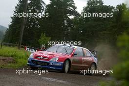 5-8.8.2005 Finland, 02, CITROEN - TOTAL, DUVAL François (BEL), PREVOT Stéphane (BEL), Citroen Xsara WRC  - World Rally Championship, August, Rd.10