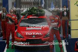 5-8.8.2005 Finland, Winner of the Rally, 07, MARLBORO PEUGEOT TOTAL, GRONHOLM Marcus (FIN), RAUTIAINEN Timo (FIN), Peugeot 307 WRC - World Rally Championship, August, Rd.10