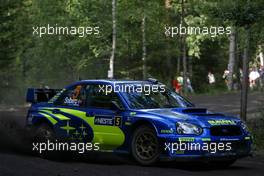 5-8.8.2005 Finland, 05, SUBARU WORLD RALLY TEAM, SOLBERG Petter (NOR), MILLS Philip (GBR), Subaru Impreza WRC 2004 - World Rally Championship, August, Rd.10