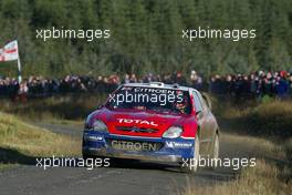 16-18.9.2005 WALES, GREAT BRITAIN  01, CITROEN - TOTAL, LOEB Sébastien (FRA), ELENA Daniel (MCO), Citroen Xsara WRC - WORLD RALLY CHAMPIONSHIP, SEPTEMBER, RD.12 - WWW.XPB.CC, EMAIL: INFO@XPB.CC - COPY OF PUBLICATION REQUIRED FOR PRINTED PICTURES. EVERY USED PICTURE IS FEE-LIABLE. c COPYRIGHT: PHOTO4 / XPB.CC - LEGAL NOTICE: PRINT (NEWSPAPERS, MAGAZINES) USAGE OF THE IMAGE IS JUST FOR GERMANY! PRINT-BILDNUTZUNG NUR IN DEUTSCHLAND!