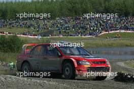 16-18.9.2005 WALES, GREAT BRITAIN  10, GIGI GALLI (ITA), GUIDO D'AMORE (ITA), MITSUBISHI MOTORS MOTOR SPORTS, Mitsubishi Lancer WR05     - WORLD RALLY CHAMPIONSHIP, SEPTEMBER, RD.12 - WWW.XPB.CC, EMAIL: INFO@XPB.CC - COPY OF PUBLICATION REQUIRED FOR PRINTED PICTURES. EVERY USED PICTURE IS FEE-LIABLE. c COPYRIGHT: PHOTO4 / XPB.CC - LEGAL NOTICE: PRINT (NEWSPAPERS, MAGAZINES) USAGE OF THE IMAGE IS JUST FOR GERMANY! PRINT-BILDNUTZUNG NUR IN DEUTSCHLAND!