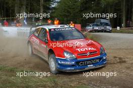 16-18.9.2005 WALES, GREAT BRITAIN  02, CITROEN - TOTAL, DUVAL François (BEL), PREVOT Stéphane (BEL), Citroen Xsara WRC   - WORLD RALLY CHAMPIONSHIP, SEPTEMBER, RD.12 - WWW.XPB.CC, EMAIL: INFO@XPB.CC - COPY OF PUBLICATION REQUIRED FOR PRINTED PICTURES. EVERY USED PICTURE IS FEE-LIABLE. c COPYRIGHT: PHOTO4 / XPB.CC - LEGAL NOTICE: PRINT (NEWSPAPERS, MAGAZINES) USAGE OF THE IMAGE IS JUST FOR GERMANY! PRINT-BILDNUTZUNG NUR IN DEUTSCHLAND!