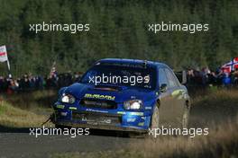 16-18.9.2005 WALES, GREAT BRITAIN  05, SUBARU WORLD RALLY TEAM, SOLBERG Petter (NOR), MILLS Philip (GBR), Subaru Impreza WRC 2004  - WORLD RALLY CHAMPIONSHIP, SEPTEMBER, RD.12 - WWW.XPB.CC, EMAIL: INFO@XPB.CC - COPY OF PUBLICATION REQUIRED FOR PRINTED PICTURES. EVERY USED PICTURE IS FEE-LIABLE. c COPYRIGHT: PHOTO4 / XPB.CC - LEGAL NOTICE: PRINT (NEWSPAPERS, MAGAZINES) USAGE OF THE IMAGE IS JUST FOR GERMANY! PRINT-BILDNUTZUNG NUR IN DEUTSCHLAND!