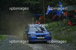 16-18.9.2005 WALES, GREAT BRITAIN  CHRIS MEEKE, SUBARU  - WORLD RALLY CHAMPIONSHIP, SEPTEMBER, RD.12 - WWW.XPB.CC, EMAIL: INFO@XPB.CC - COPY OF PUBLICATION REQUIRED FOR PRINTED PICTURES. EVERY USED PICTURE IS FEE-LIABLE. c COPYRIGHT: PHOTO4 / XPB.CC - LEGAL NOTICE: PRINT (NEWSPAPERS, MAGAZINES) USAGE OF THE IMAGE IS JUST FOR GERMANY! PRINT-BILDNUTZUNG NUR IN DEUTSCHLAND!
