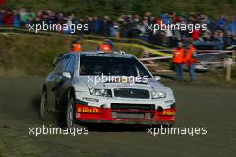16-18.9.2005 WALES, GREAT BRITAIN  SKODA MOTORSPORT, SCHWARZ Armin (GER), WICHA Klaus (GER), Skoda Fabia WRC - WORLD RALLY CHAMPIONSHIP, SEPTEMBER, RD.12 - WWW.XPB.CC, EMAIL: INFO@XPB.CC - COPY OF PUBLICATION REQUIRED FOR PRINTED PICTURES. EVERY USED PICTURE IS FEE-LIABLE. c COPYRIGHT: PHOTO4 / XPB.CC - LEGAL NOTICE: PRINT (NEWSPAPERS, MAGAZINES) USAGE OF THE IMAGE IS JUST FOR GERMANY! PRINT-BILDNUTZUNG NUR IN DEUTSCHLAND!