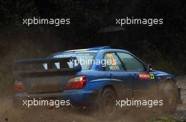 16-18.9.2005 WALES, GREAT BRITAIN  CHRIS MEEKE, SUBARU  - WORLD RALLY CHAMPIONSHIP, SEPTEMBER, RD.12 - WWW.XPB.CC, EMAIL: INFO@XPB.CC - COPY OF PUBLICATION REQUIRED FOR PRINTED PICTURES. EVERY USED PICTURE IS FEE-LIABLE. c COPYRIGHT: PHOTO4 / XPB.CC - LEGAL NOTICE: PRINT (NEWSPAPERS, MAGAZINES) USAGE OF THE IMAGE IS JUST FOR GERMANY! PRINT-BILDNUTZUNG NUR IN DEUTSCHLAND!