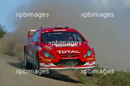 16-18.9.2005 WALES, GREAT BRITAIN  07, MARLBORO PEUGEOT TOTAL, GRONHOLM Marcus (FIN), RAUTIAINEN Timo (FIN), Peugeot 307 WRC   - WORLD RALLY CHAMPIONSHIP, SEPTEMBER, RD.12 - WWW.XPB.CC, EMAIL: INFO@XPB.CC - COPY OF PUBLICATION REQUIRED FOR PRINTED PICTURES. EVERY USED PICTURE IS FEE-LIABLE. c COPYRIGHT: PHOTO4 / XPB.CC - LEGAL NOTICE: PRINT (NEWSPAPERS, MAGAZINES) USAGE OF THE IMAGE IS JUST FOR GERMANY! PRINT-BILDNUTZUNG NUR IN DEUTSCHLAND!
