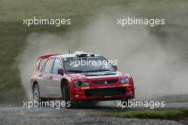 16-18.9.2005 WALES, GREAT BRITAIN  10, GIGI GALLI (ITA), GUIDO D'AMORE (ITA), MITSUBISHI MOTORS MOTOR SPORTS, Mitsubishi Lancer WR05  - WORLD RALLY CHAMPIONSHIP, SEPTEMBER, RD.12 - WWW.XPB.CC, EMAIL: INFO@XPB.CC - COPY OF PUBLICATION REQUIRED FOR PRINTED PICTURES. EVERY USED PICTURE IS FEE-LIABLE. c COPYRIGHT: PHOTO4 / XPB.CC - LEGAL NOTICE: PRINT (NEWSPAPERS, MAGAZINES) USAGE OF THE IMAGE IS JUST FOR GERMANY! PRINT-BILDNUTZUNG NUR IN DEUTSCHLAND!