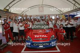 24-26.6.2005 Greece Team picture Citroen - World Rally Championship, July, Rd.8