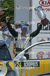 24-26.6.2005 Greece 23, MIKKO HIRVONEN (FIN), JARMO LEHTINEN (FIN), MIKKO HIRVONEN, Ford Focus WRC - World Rally Championship, July, Rd.8