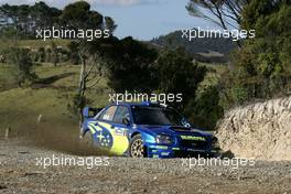 8-10.04.2005 New Zealand, 05, PETTER SOLBERG, NOR, PHILIP MILLS, GBR, SUBARU WORLD RALLY TEAM, Subaru Impreza WRC 2005 - April, Rally of New Zealand, Rd4, 2005 FIA World Rally Championship