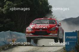 8-10.04.2005 New Zealand, 07, MARCUS GRONHOLM, FIN, TIMO RAUTIAINEN, FIN, MARLBORO PEUGEOT TOTAL, Peugeot 307 WRC   - April, Rally of New Zealand, Rd4, 2005 FIA World Rally Championship