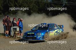 8-10.04.2005 New Zealand,  06, CHRIS ATKINSON, AUS, GLENN MACNEALL, AUS, Subaru Impreza WRC 2005, SUBARU WORLD RALLY TEAM