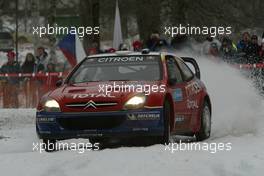 12.02.2005 Karlstad, Sweden, SKODA MOTORSPORT, SCHWARZ Armin (GER), WICHA Klaus (GER), Skoda Fabia WRC  - Uddeholm Swedish Rally, Rd2 - (SWE - 11-13 February) - 2005 FIA World Rally Championship