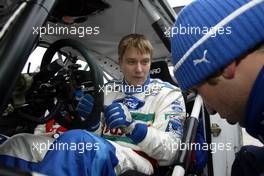 13.02.2005 Karlstad, Sweden, 03, BP FORD WORLD RALLY TEAM, GARDEMEISTER Toni (FIN), HONKANEN Jakke (FIN), Ford Focus RS WRC 04  - Uddeholm Swedish Rally, Rd2 - (SWE - 11-13 February) - 2005 FIA World Rally Championship