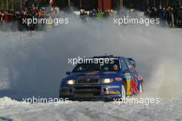11.02.2005 Karlstad, Sweden, 11, MATTIAS EKSTROM (SWE), STEFAN BERGMAN (SWE), SKODA MOTOSPORT, Skoda Fabia   - Uddeholm Swedish Rally, Rd2 - (SWE - 11-13 February) - 2005 FIA World Rally Championship