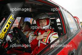 13.02.2005 Karlstad, Sweden, 09, MITSUBISHI MOTORS MOTOR SPORTS, ROVANPERA Harri (FIN), PIETILAINEN Risto (FIN), Mitsubishi Lancer WR05  - Uddeholm Swedish Rally, Rd2 - (SWE - 11-13 February) - 2005 FIA World Rally Championship