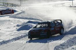 11.02.2005 Karlstad, Sweden, CITROEN - TOTAL, DUVAL François (BEL), PREVOT Stéphane (BEL), Citroen Xsara WRC   - Uddeholm Swedish Rally, Rd2 - (SWE - 11-13 February) - 2005 FIA World Rally Championship