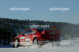 11.02.2005 Karlstad, Sweden, MARLBORO PEUGEOT TOTAL, MARTIN Markko (EE), PARK Michael (GBR), Peugeot 307 WRC  - Uddeholm Swedish Rally, Rd2 - (SWE - 11-13 February) - 2005 FIA World Rally Championship