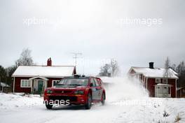 12.02.2005 Karlstad, Sweden, 09, MITSUBISHI MOTORS MOTOR SPORTS, ROVANPERA Harri (FIN), PIETILAINEN Risto (FIN), Mitsubishi Lancer WR05  - Uddeholm Swedish Rally, Rd2 - (SWE - 11-13 February) - 2005 FIA World Rally Championship