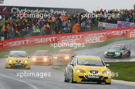 03.09.2006 Dunfermline, England,  Sunday, Jason Plato (GBR), Seat Leon - British Touring Car Championship 2006 at Knockhill, England