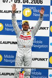 09.04.2006 Hockenheim, Germany,  Podium, Bernd Schneider (GER), AMG-Mercedes, Portrait (1st) - DTM 2006 at Hockenheimring (Deutsche Tourenwagen Masters)