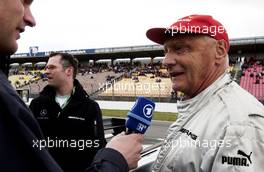 09.04.2006 Hockenheim, Germany,  Niki Lauda during his visit at DTM Hockenheimring. - DTM 2006 at Hockenheimring (Deutsche Tourenwagen Masters)