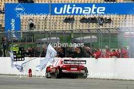 09.04.2006 Hockenheim, Germany,  Bernd Schneider (GER), AMG-Mercedes, AMG-Mercedes C-Klasse, winning the race - DTM 2006 at Hockenheimring (Deutsche Tourenwagen Masters)