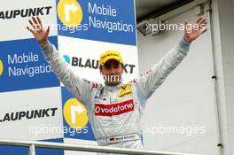 09.04.2006 Hockenheim, Germany,  Podium, Bernd Schneider (GER), AMG-Mercedes, Portrait (1st) - DTM 2006 at Hockenheimring (Deutsche Tourenwagen Masters)