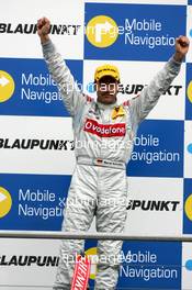 09.04.2006 Hockenheim, Germany,  Podium, Bernd Schneider (GER), AMG-Mercedes, Portrait (1st) - DTM 2006 at Hockenheimring (Deutsche Tourenwagen Masters)