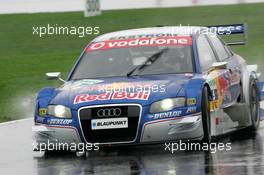 28.04.2006 Klettwitz, Germany,  Mattias Ekström (SWE), Audi Sport Team Abt Sportsline, Audi A4 DTM, in the wet - DTM 2006 at Eurospeedway Lausitzring (Deutsche Tourenwagen Masters)