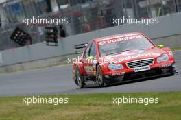 21.05.2006 Oschersleben, Germany,  Bernd Schneider (GER), AMG-Mercedes, AMG-Mercedes C-Klasse on the straight. - DTM 2006 at Motorsport Arena Oschersleben (Deutsche Tourenwagen Masters)