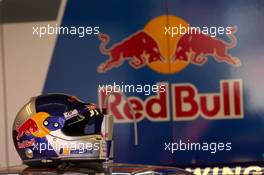 01.07.2006 Fawkham, England,  Helmet of Mattias Ekström (SWE), Audi Sport Team Abt Sportsline - DTM 2006 at Brands Hatch, England (Deutsche Tourenwagen Masters)