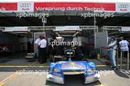 21.07.2006 Nurnberg, Germany,  Audi pitboxes - DTM 2006 at Norisring (Deutsche Tourenwagen Masters)