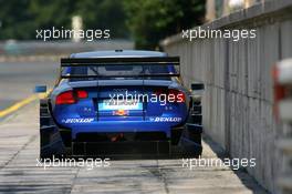21.07.2006 Nurnberg, Germany,  Martin Tomczyk (GER), Audi Sport Team Abt Sportsline, Audi A4 DTM, close to the wall - DTM 2006 at Norisring (Deutsche Tourenwagen Masters)