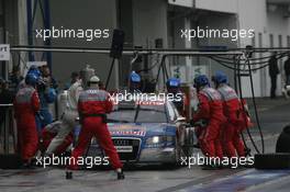 20.08.2006 Nürburg, Germany,  PIT STOP, Mattias Ekström (SWE), Audi Sport Team Abt Sportsline, Audi A4 DTM - DTM 2006 at Nürburgring (Deutsche Tourenwagen Masters)