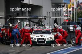 20.08.2006 Nürburg, Germany,  PIT STOP, Heinz-Harald Frentzen (GER), Audi Sport Team Abt Sportsline, Audi A4 DTM - DTM 2006 at Nürburgring (Deutsche Tourenwagen Masters)