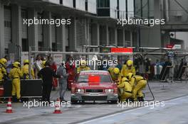 20.08.2006 Nürburg, Germany,  PIT STOP, Vanina Ickx (BEL), Team Midland, Audi A4 DTM - DTM 2006 at Nürburgring (Deutsche Tourenwagen Masters)