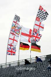 01.09.2006 Zandvoort, The Netherlands,  Fan flags - DTM 2006 at Zandvoort, The Netherlands (Deutsche Tourenwagen Masters)