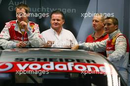 01.09.2006 Zandvoort, The Netherlands,  Frank Stippler (GER), Audi Sport Team Rosberg, Portrait (left) and Timo Scheider (GER), Audi Sport Team Rosberg, Portrait (right) - DTM 2006 at Zandvoort, The Netherlands (Deutsche Tourenwagen Masters)