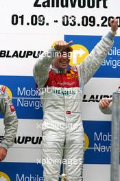 03.09.2006 Zandvoort, The Netherlands,  Podium, Tom Kristensen (DNK), Audi Sport Team Abt Sportsline, Portrait (1st) - DTM 2006 at Zandvoort, The Netherlands (Deutsche Tourenwagen Masters)
